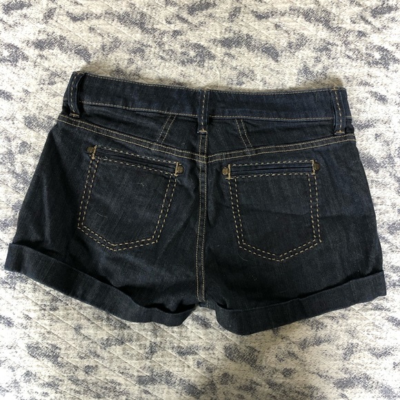 BCBGMaxAzria Rolled Jean Shorts for Women - Picture 3 of 10